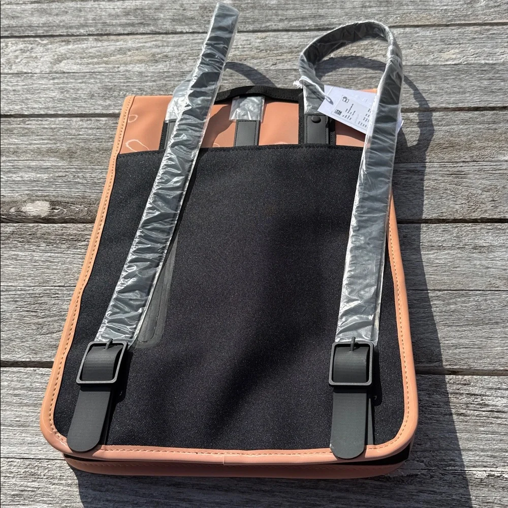 RAINS Backpack Mini W3 Coy Waterproof‎ Bag NWT Minimalist PU Rucksack